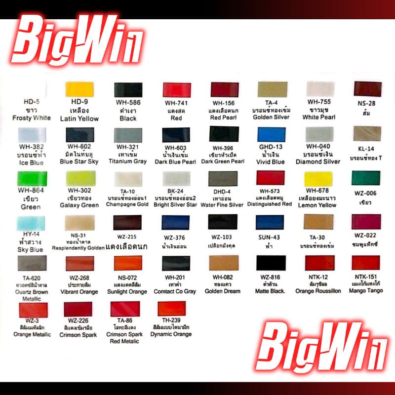 Bigwin ปากกาแต้มรถมอเตอร์ไซค์ ปากกาแต้มสีรถยนต์ ปากกาลบรอยขีดข่วน 2IN1 แบบหัวลิควิด และ หัวแปรง ในแท่งเดียวกัน 12ML ส่ง รูปที่ 5