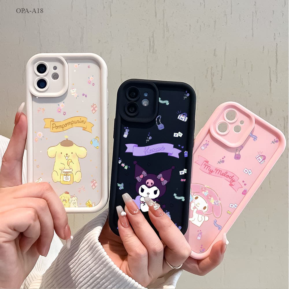OPPO A18 A17 A38 A31 A15 A16 A3S A58 A54 A94 A57 A7 A5S A12 A9 A16K A78 A74 A76 Reno 10 5 Pro 4G 5G 2020 เคสออปโป้ JT รูปที่ 1