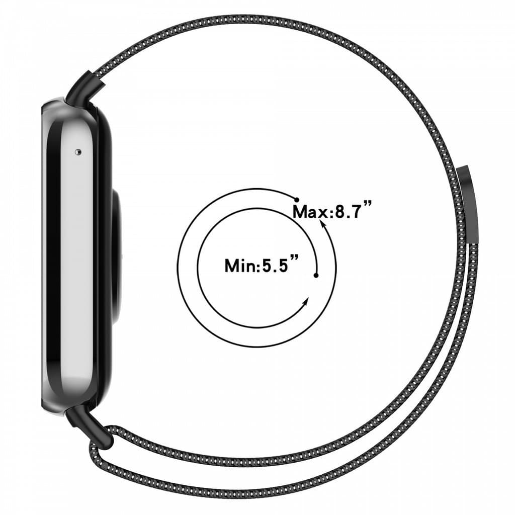 สาย สําหรับXiaomi Redmi Watch 4 นาฬิกา สาย สำรอง สายสแตนเลส Xiaomi Band 8 Pro / Xiaomi Mi Band 9 Pro รูปที่ 9