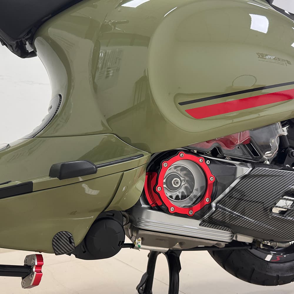 ฝาครอบใบพัดเวสป้า ฝาครอบใบพัดชามหน้าVespa Sprint s150,s180 Primavera,S125,LX ฝาปิดแคร้งpvc sprint tech 2025 จัดส่งจากคลังสมุทรสาคร รูปที่ 3