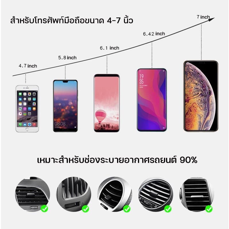 ที่วางมือถือรถยนต์ ที่ยึดมือถือในรถ สไตล์การ์ตูน ที่น่ารัก รูปที่ 5