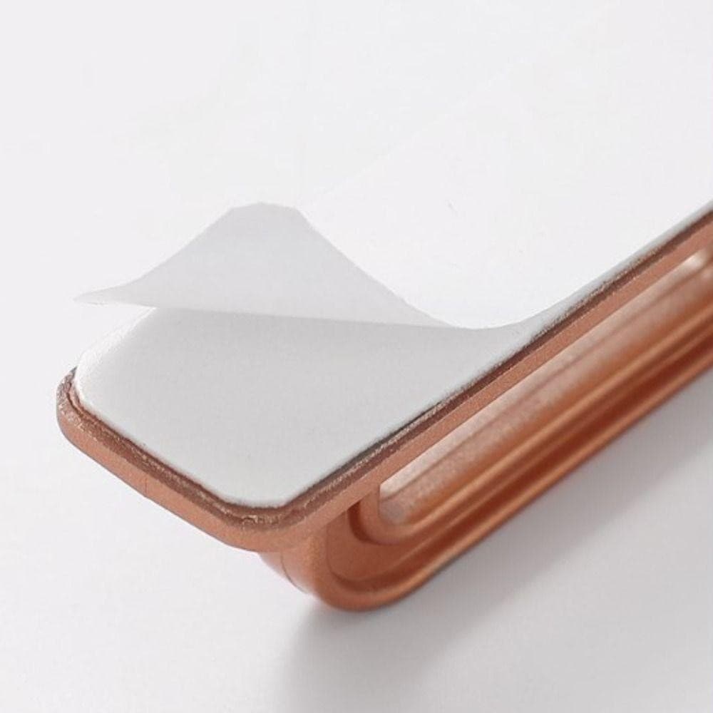 IFAYSHOW มือจับลิ้นชัก, วางตู้เสื้อผ้าพลาสติก Handle Organizer, อเนกประสงค์ทนทาน Self-กาว มือจับประตูตู้หน้าต่าง รูปที่ 6