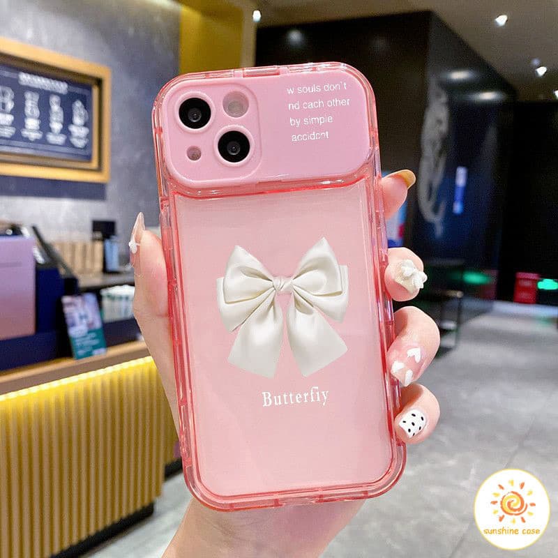 กระจกแต่งหน้า การ์ตูน น่ารัก แต่กลัวหมา ไอโฟน11 For iPhone 11 12 13 14 15Pro MAX X XS XR XS 6 7 8Plus SE2020 เคสโทรศัพท์ รูปที่ 4