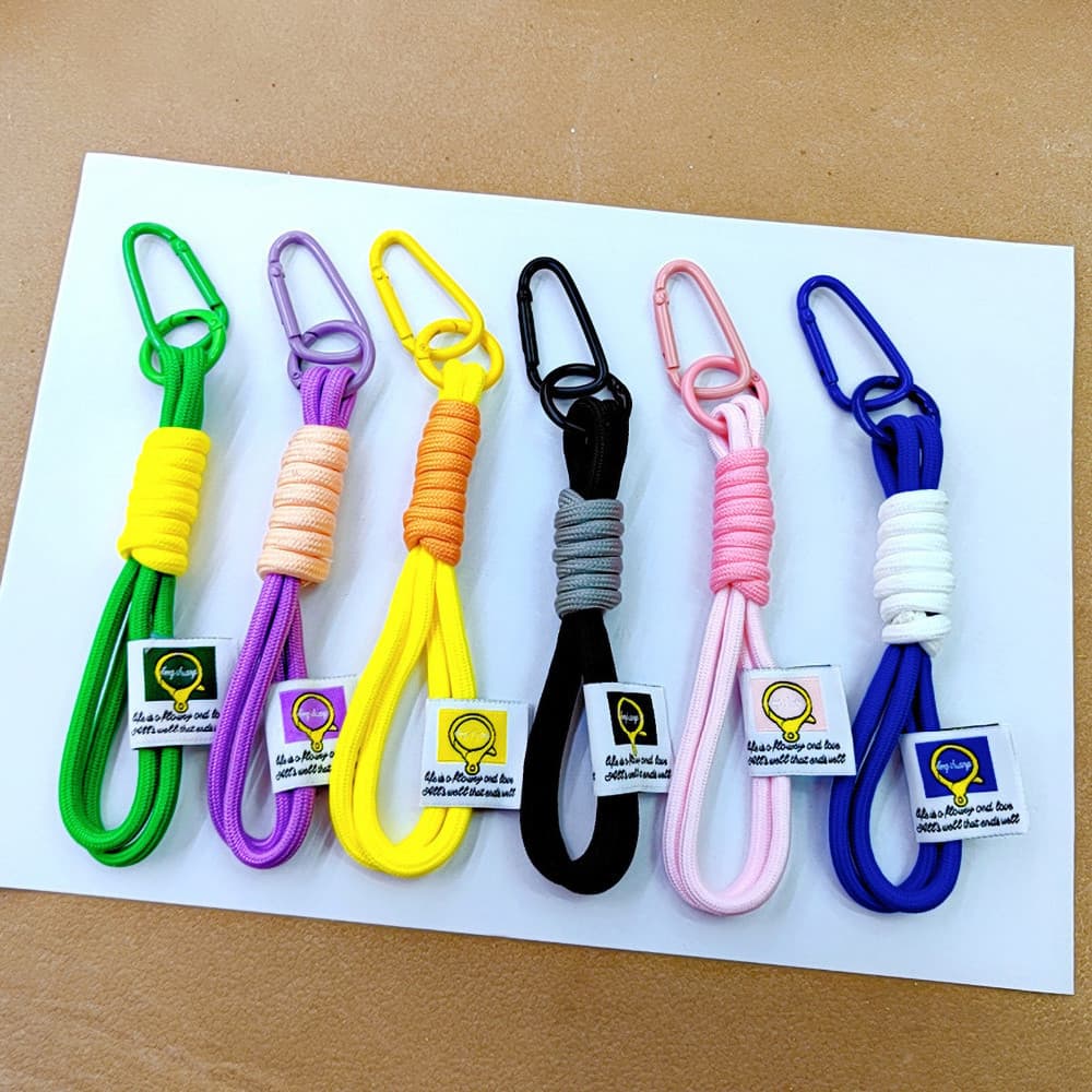 สายรัดโทรศัพท์มือถือ สายห้อยโทรศัพท์ สายรัดข้อมือ เหมาะสำหรับการใช้งานหลายอย่าง อย่างดี สีสว่าง หลากหลาย มีเอกลักษณ์ รูปที่ 5