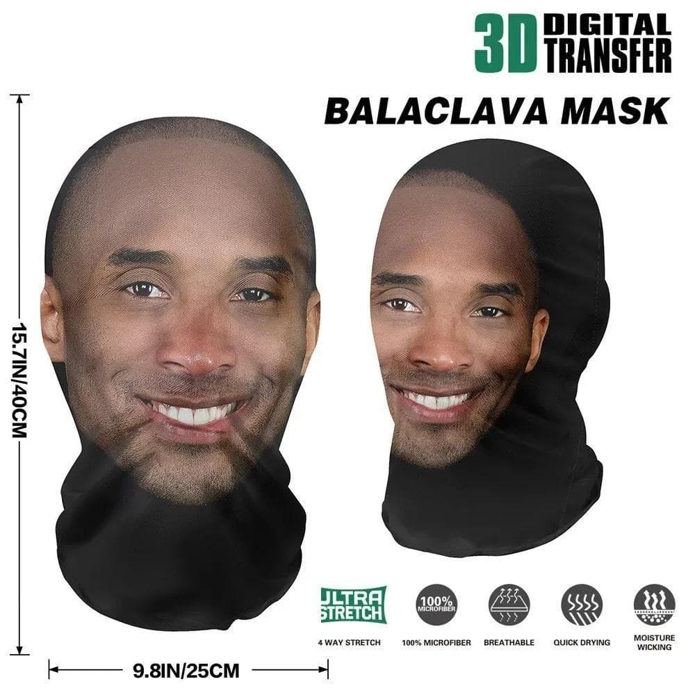 หน้ากากเต็มหน้า 3D Taylor Swift Messi Ronaldo พิมพ์ Balaclava หมวกคริสต์มาสและฮาโลวีน รูปที่ 2