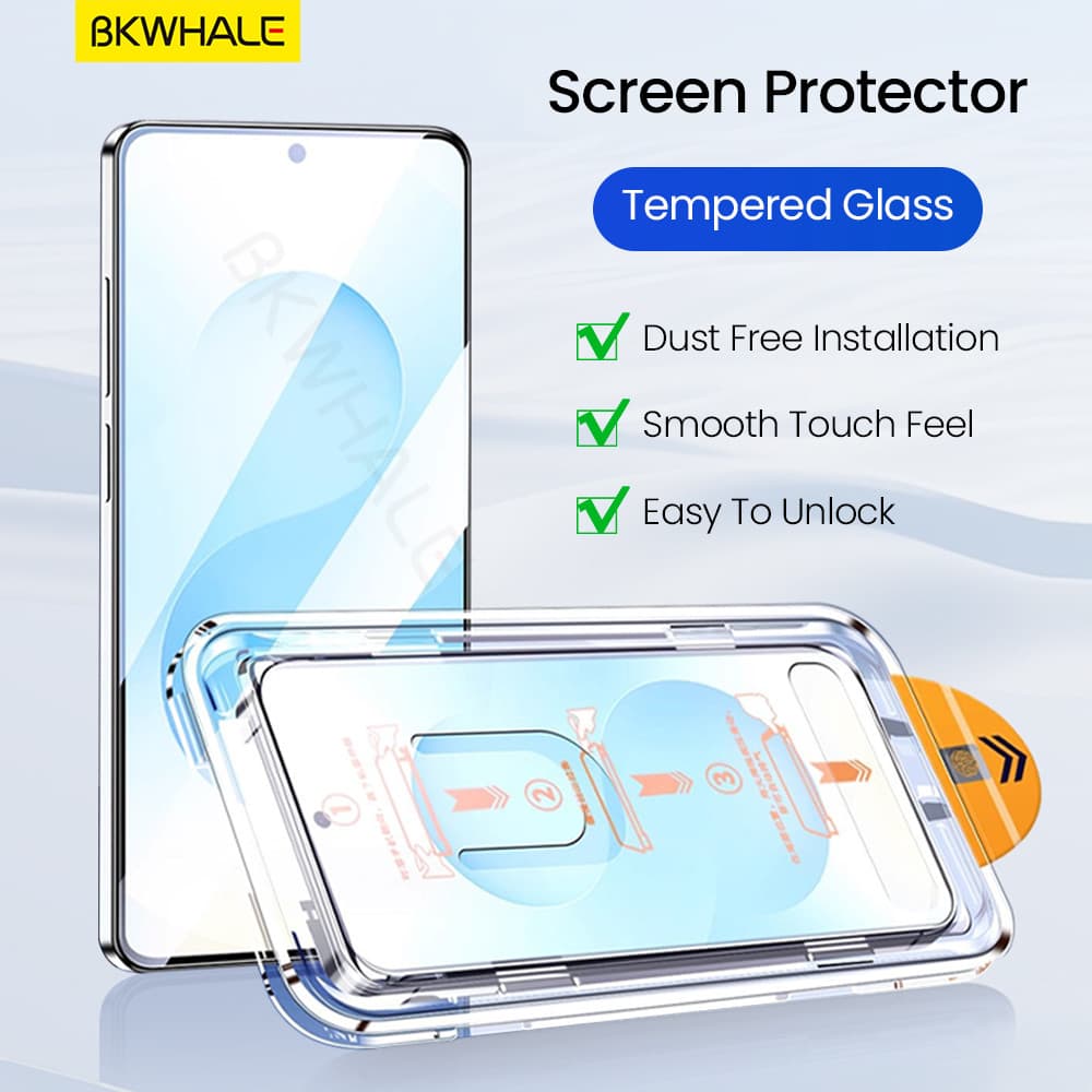 BKWHALE ติดตั้งง่ายกระจกนิรภัยสําหรับ Samsung Galaxy S26 S25 Ultra S21 S22 S23 S24 + S26 S25 Plus S21FE S23FE S24FE S25FE S25FE S25Edge S25+ S24+ S22+ S23+ S23+ S23+ S23+ S23+ S23+ S23+ S23+ S23+ S23+ S23+ S23+ S23+ S23+ S23 รูปที่ 9