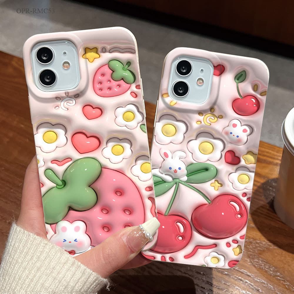เคส For เคสนิ่ม Realme C53 C51 C55 C12 C25 C20 C20A C21Y C25Y C30 C30S C33 C35 5 5i 6i 9 11 11X C11 Note 50 2021 5G XMK รูปที่ 1