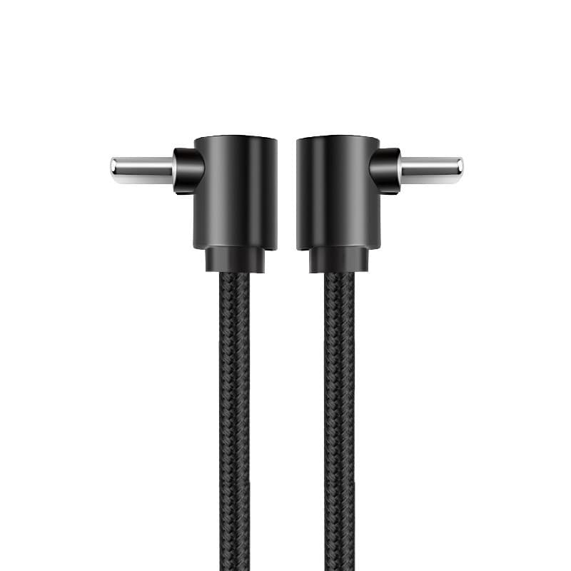 0.25 M/0.5 M/1 M/2 M 90 องศาข้อศอก USB Type C ถึง Type C สายชาร์จ PD 60W Fast Charge ข้อมูล Sync สําหรับ Samsung S24 S23 S22 S21 Ultra Plus รูปที่ 8