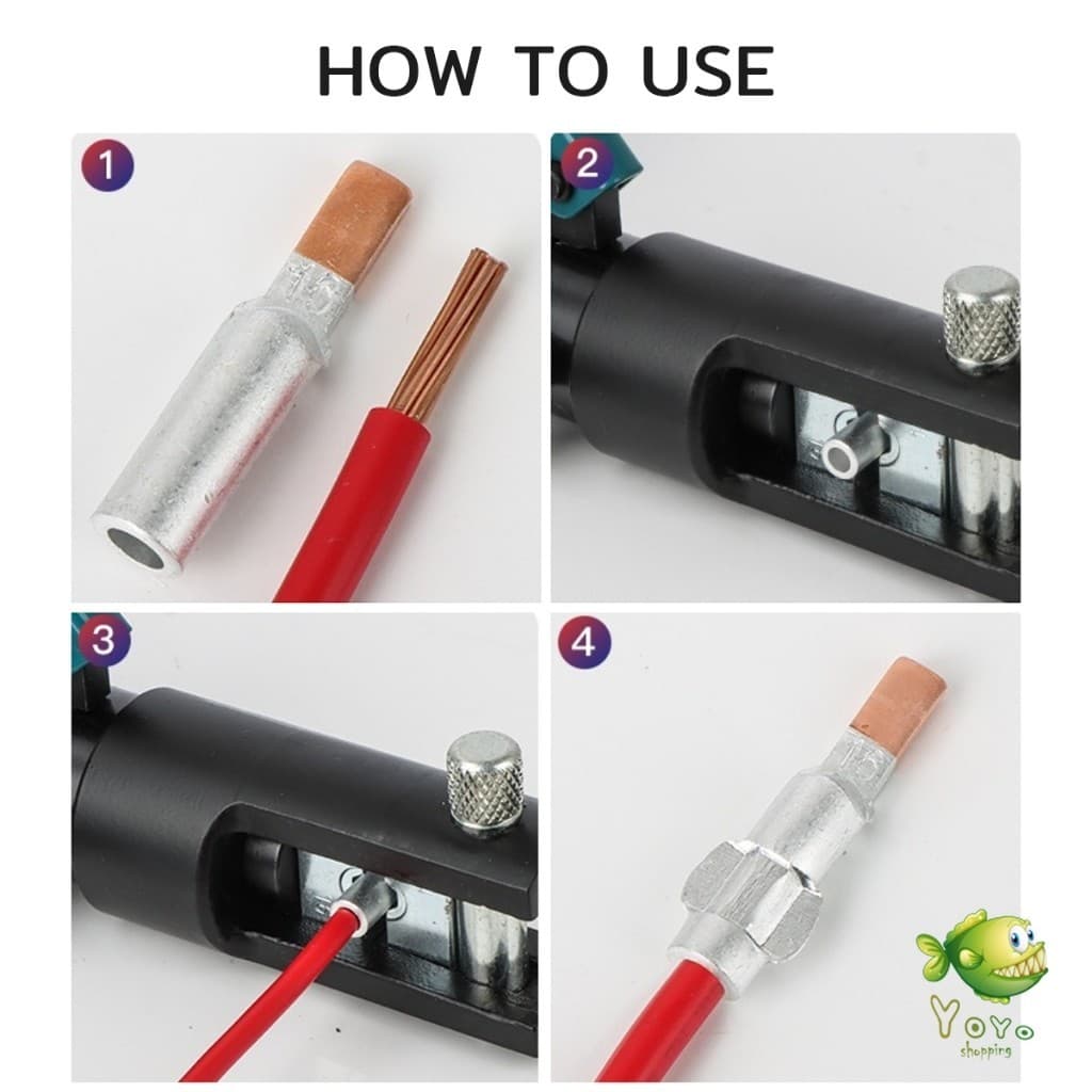 YOYO หางปลาต่อเบรกเกอร์ DTLC-10 DTLC-16 DTLC-25 DTLC-35 DTLC-50 terminal breaker รูปที่ 8