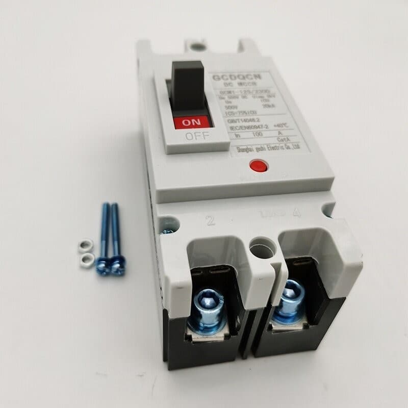 GCDQCN เบรกเกอร์ DC/AC MCCB ขนาด 100A/150A/250A แบตเตอรี่เบรกเกอร์ Breaker Battery รูปที่ 7