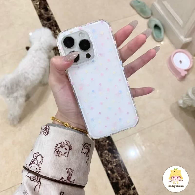 เคส Samsung A14 A05S A06 A05 A15 A12 A13 A03 A04 A23 A51 A50 A53 A33 A54 A34 A24 A32 A20 A04 A30 ปกอ่อนดาวสดสีสันสดใส รูปที่ 7
