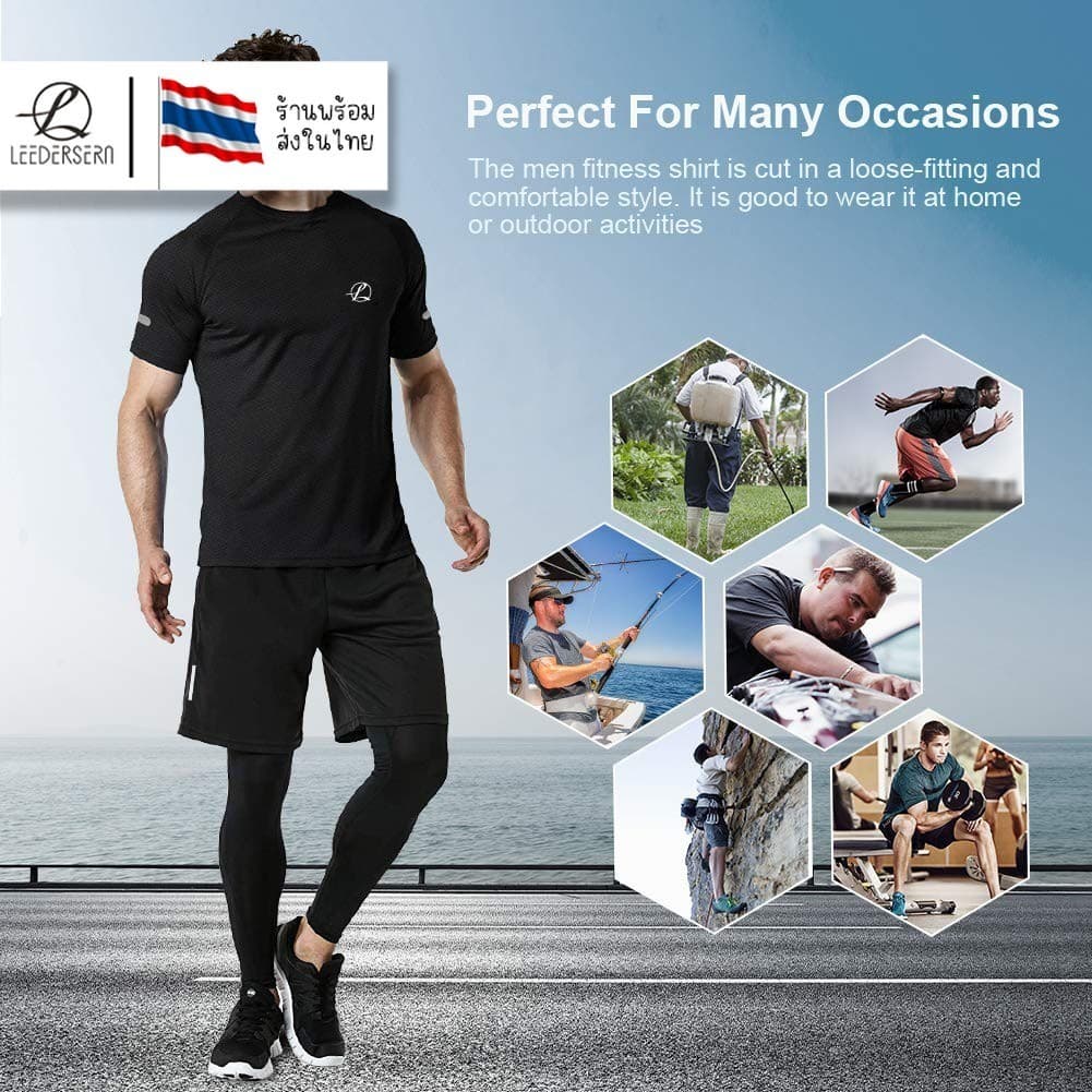 Lee Bicycle เสื้อกีฬา LEEDERSERN ผ้านุ่มสวมใส่สบาย ซับเหงื่อได้ดี ระบายอากาศแห้งเร็วไม่อับชื้น รูปที่ 1