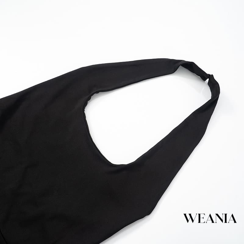 Weania ผู้หญิงฤดูร้อนBackless Halter ชุดจั๊มสูทเซ็กซี่ รูปที่ 8