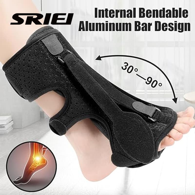 Sriei 1PCS Plantar Fasciitis Night Splint อัพเกรด Plantar Fasciitis Brace Dual ที่มีประสิทธิภาพ Plantar Fasciitis บรรเทา Achilles Tendonitis เท้า Drop ส้นปวด รูปที่ 1