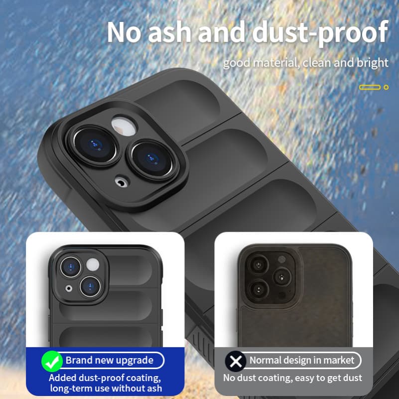 Lenuo เคสโทรศัพท์แบบนุ่มสําหรับ iPhone 15 14 13 Pro Max 15 14 Plus 5G ไอโฟน Case ปลอกซิลิโคนกันกระแทกป้องกัน Flannel ฝาหลัง รูปที่ 8