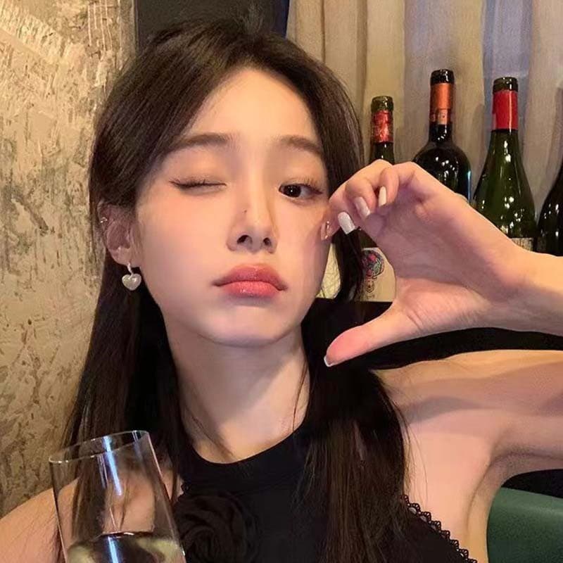 S925 ต่างหู รูปหัวใจ ไข่มุก เกาหลี ระดับไฮเอนด์ หวาน ไม่ทําให้แพ้ง่าย ผู้หญิง แฟชั่น เครื่องประดับ ของขวัญวันหยุด-COD รูปที่ 6
