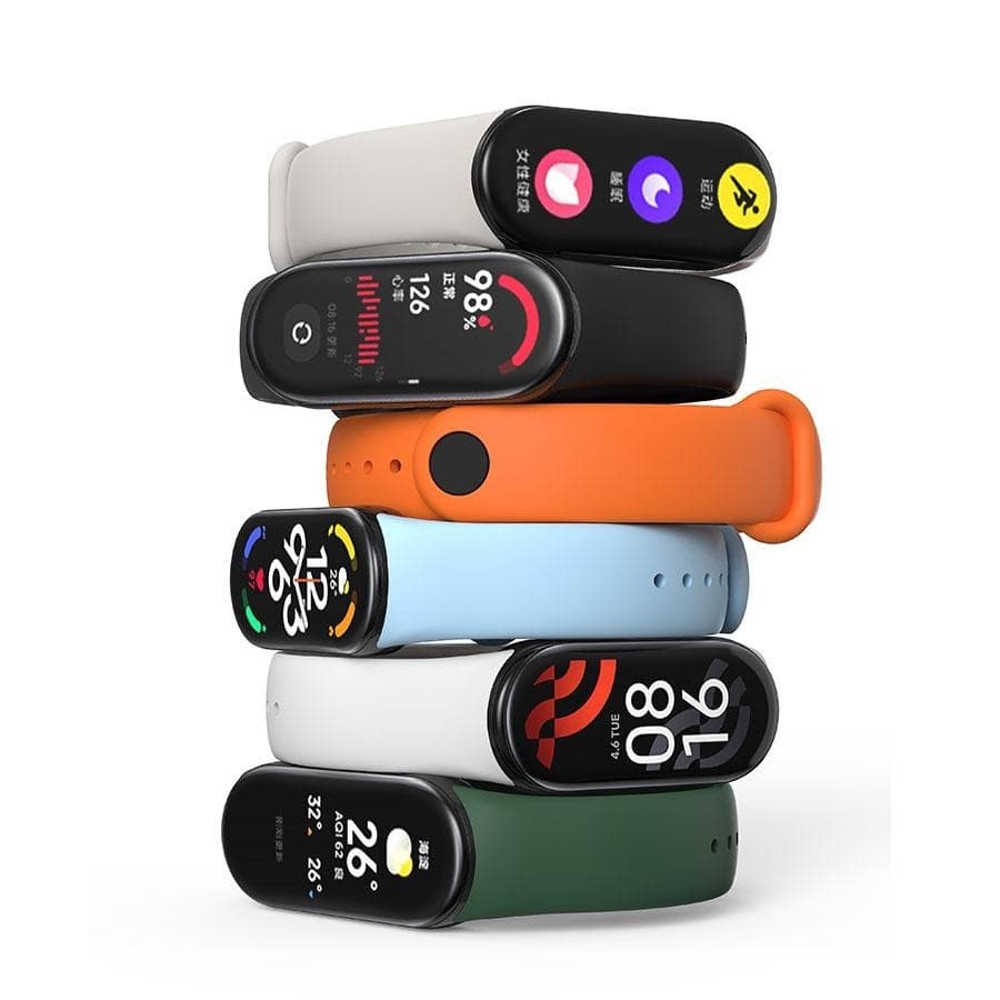 สายกีฬา for Xiaomi Smart Band 10 9 8 สายยางเปลี่ยนซิลิโคน for Mi Band 10 9 8 NFC Smartwatch รูปที่ 6
