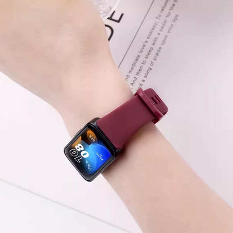 สายรัด for Huawei Band 10 / Huawei Band 9 8 ซิลิโคนกีฬาเปลี่ยนสายรัดยาง for Smartwatch Huawei Band 10 9 8 NFC รูปที่ 7