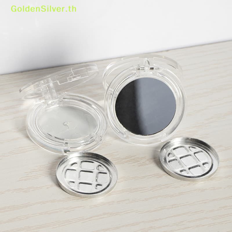 Goldensilver กล่องเปล่า 2.5 กรัม สําหรับใส่เครื่องสําอาง อายแชโดว์ บลัชออน รองพื้น TH รูปที่ 5