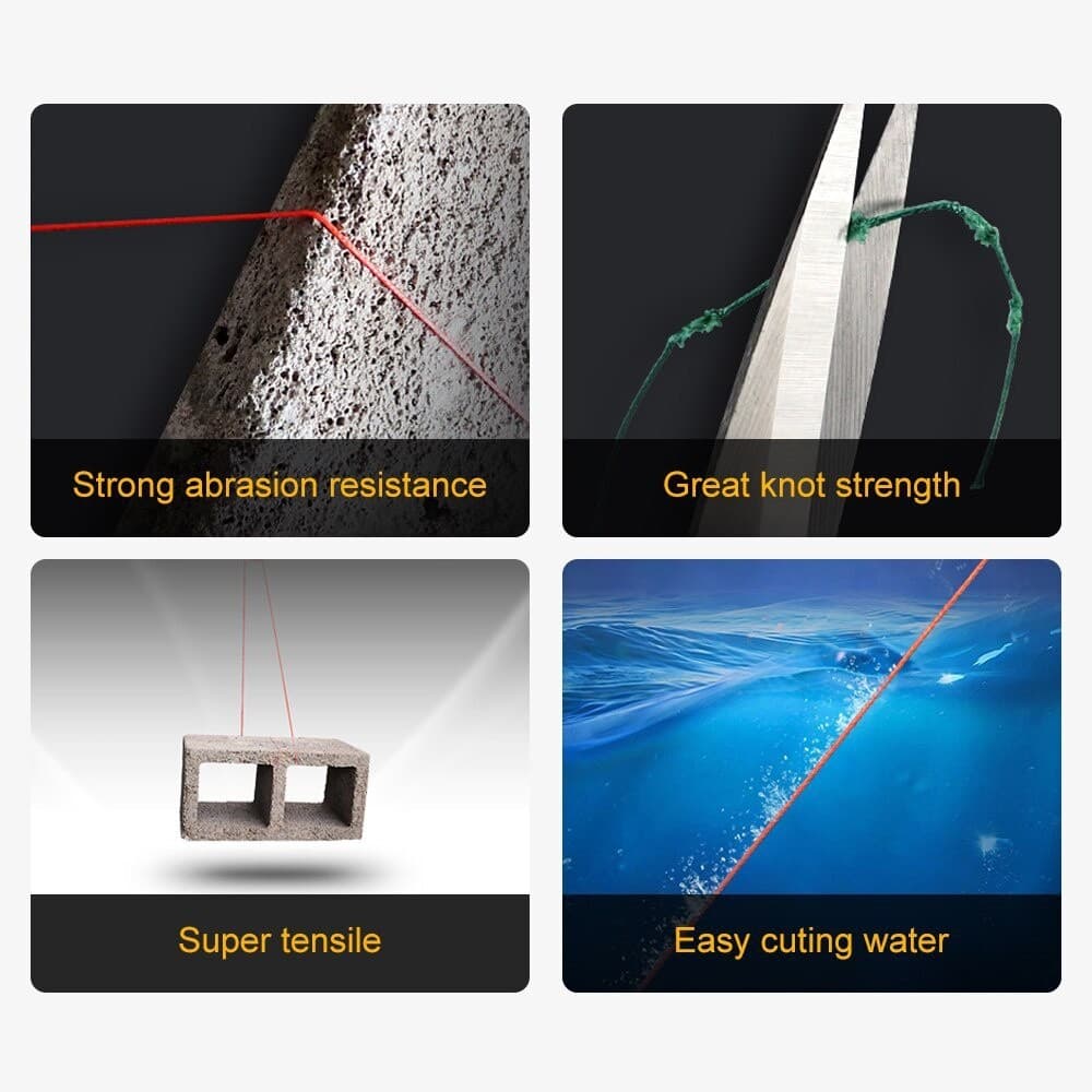 Jof 8 เส้นทอ 1000m สาย PE ถัก Multifilament สําหรับตกปลาปลาคาร์พญี่ปุ่น รูปที่ 3