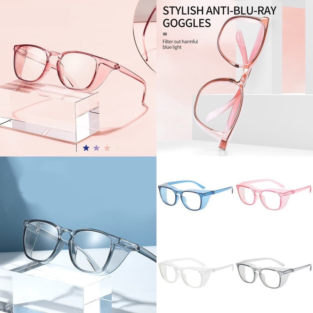 แว่นตานิรภัยป้องกันแสงสีฟ้า เลนส์กันหมอก สําหรับอ่านหนังสือ ผู้ชาย/ผู้หญิง รูปที่ 1