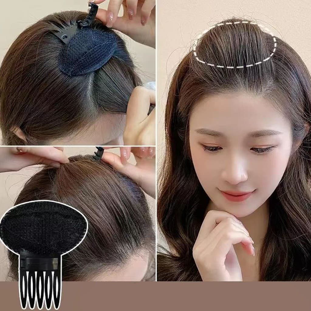 กิ๊บติดผมพองสำหรับผู้หญิง กิ๊บติดผมพองฟองน้ำเพิ่มความสูงที่มองไม่เห็น นุ่มฟู และม้วนขึ้น G2936 รูปที่ 4