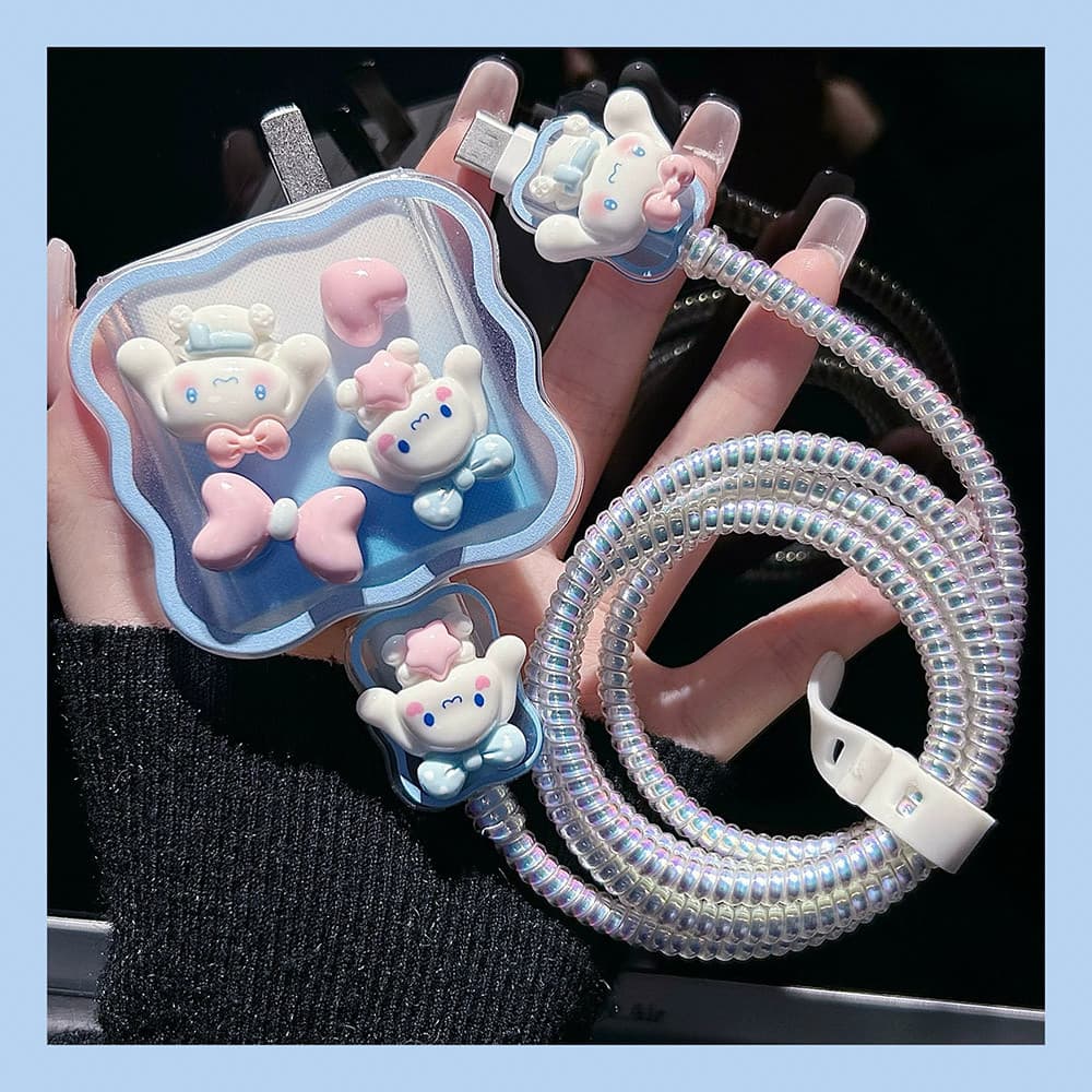 เชือกป้องกันสายเคเบิลข้อมูล For เคสป้องกันเครื่องชาร์จ iPhone PD 20W 18W รูปที่ 3