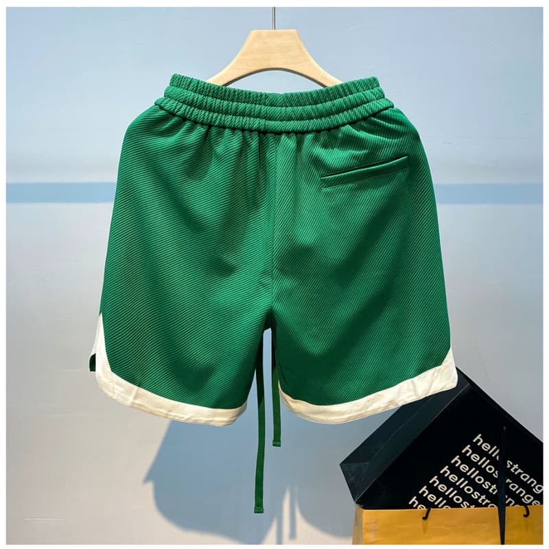 Eershenshi American Basketball Shorts Mens Summer Thin Training Sports Shorts Hip-Hop Fashion Brand รูปที่ 6