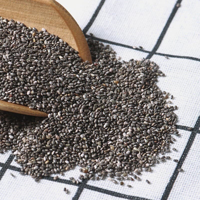 เมล็ดเจีย เชีย chia seed เต็มเมล็ด อิ่มนาน ผลิตใหม่ น้ำหนักรวม 300 กรัม ตราเต่า รูปที่ 3