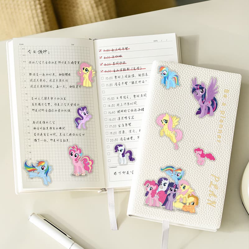 สติกเกอร์ My Little Pony 100pcs ลายการ์ตูน เหมาะกับของขวัญ สําหรับเด็กผู้หญิง สําหรับติดตกแต่งแล็ปท็อป รูปที่ 4