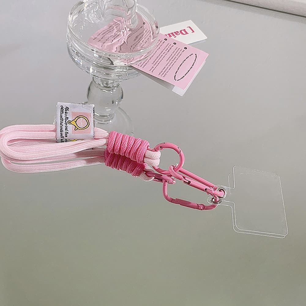 สายรัดโทรศัพท์มือถือ สายห้อยโทรศัพท์ สายรัดข้อมือ เหมาะสำหรับการใช้งานหลายอย่าง อย่างดี สีสว่าง หลากหลาย มีเอกลักษณ์ รูปที่ 7