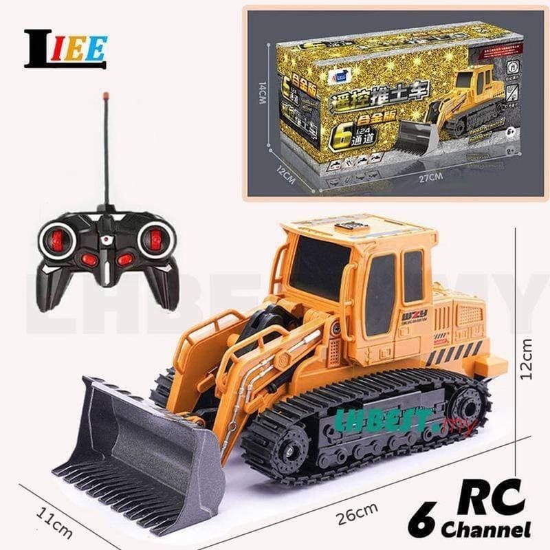 Rc Alloy Engineering Dump Truck Car Series Excavator Bulldozer Mixer Roller Tower Crane Crawler-type ของเล่นรีโมทคอนโทรลรถสําหรับของขวัญเด็กผู้ชายวิศวกรรมยานพาหนะรุ่น รูปที่ 7