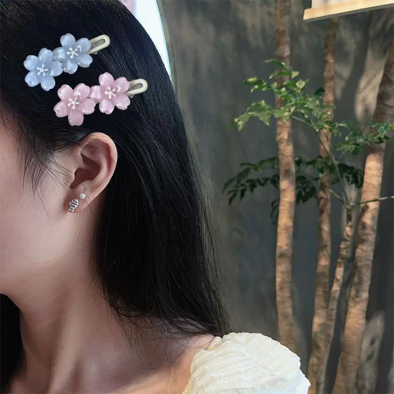 ในไทยกิ๊บติดผมรูปดอกซากุระน่ารักสีชมพูสีหวานหน้าม้าข้างคลิปแฟชั่นสําหรับผู้หญิงราคาส่งถูกที่สุด-coolcolor.th รูปที่ 2