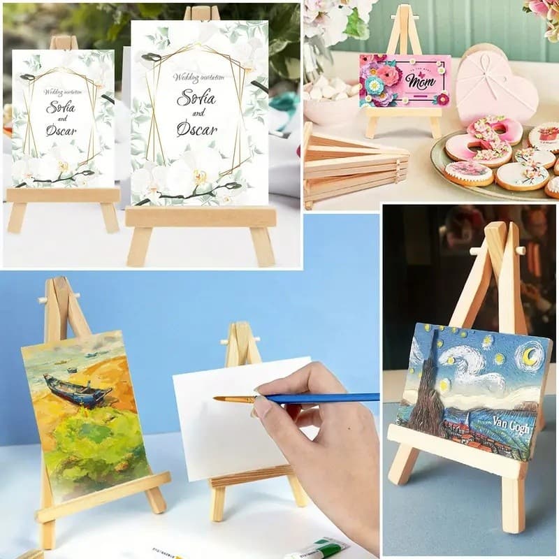 Tesco ขาตั้งกล้องไม้อเนกประสงค์ขนาดเล็ก ขาตั้งกรอบรูป ขาตั้งไม้สนกลางแจ้ง ขาตั้งกล้องไม้อเนกประสงค์ รูปที่ 2