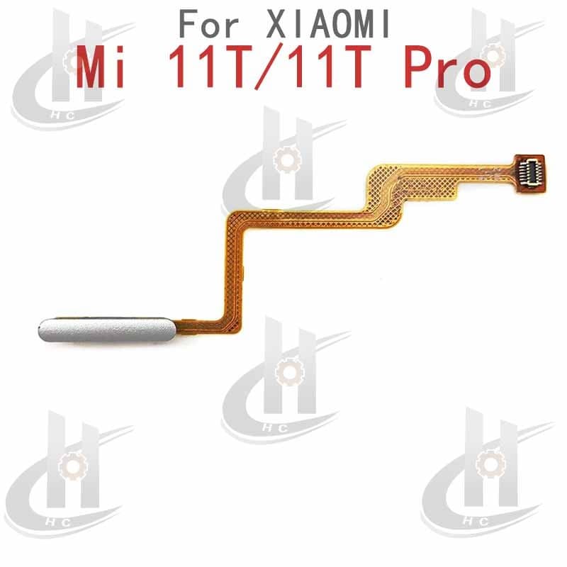 มาพร้อมกับฟังก์ชั่นลายนิ้วมือ Touch Sensor Finger Power Switch ON OFF ปุ่มด้านข้าง Key Flex Cable สําหรับ Xiaomi Mi 11T / 11T Pro รูปที่ 2