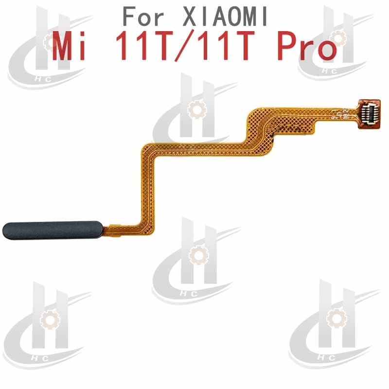 มาพร้อมกับฟังก์ชั่นลายนิ้วมือ Touch Sensor Finger Power Switch ON OFF ปุ่มด้านข้าง Key Flex Cable สําหรับ Xiaomi Mi 11T / 11T Pro รูปที่ 3