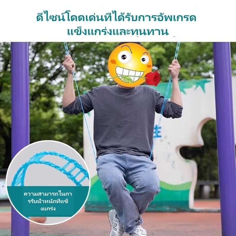 Sanli กันลื่นและกันลมเชือกตากผ้าสไตล์รั้วเชือกตากผ้าเชือกตากผ้าเชือกตากผ้าเดินทางกลางแจ้งเชือกแขวนเสื้อผ้า รูปที่ 6