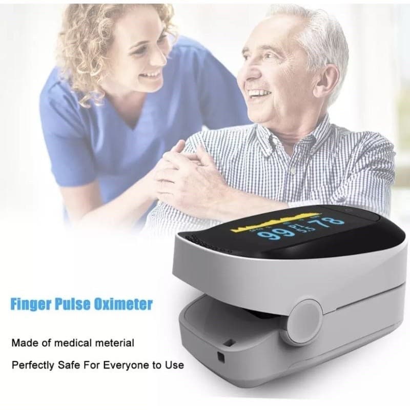 Sale A2LED เครื่องวัดออกซิเจน ปลายนิ้ว วัดออกซิเจนในเลือด Oxygen pulse fingertip oximeter ที่วัดออกซิเจน รูปที่ 4