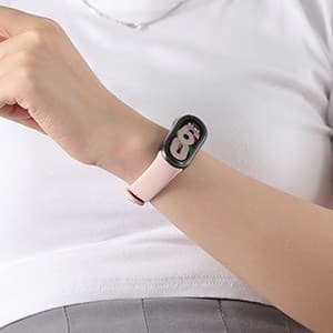 สายกีฬา for Xiaomi Smart Band 10 9 8 สายยางเปลี่ยนซิลิโคน for Mi Band 10 9 8 NFC Smartwatch รูปที่ 5
