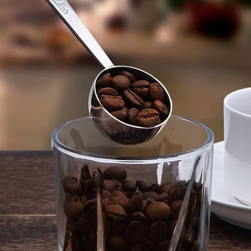 ช้อนตวงกาแฟ วัสดุสแตนเลส ด้ามจับ 11cm 5ขนาด ช้อนตวง ช้อนตักกาแฟ ถ้วยตวง ถ้วยตวงกาแฟ ตวงกาแฟ รูปที่ 6