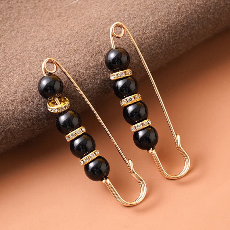 ใหม่ที่สวยงามเข็มกลัดอัลลอยด์ตกแต่งมุกเทียม rhinestones แฟชั่นเครื่องประดับปรับรอบเอว G2733 รูปที่ 9