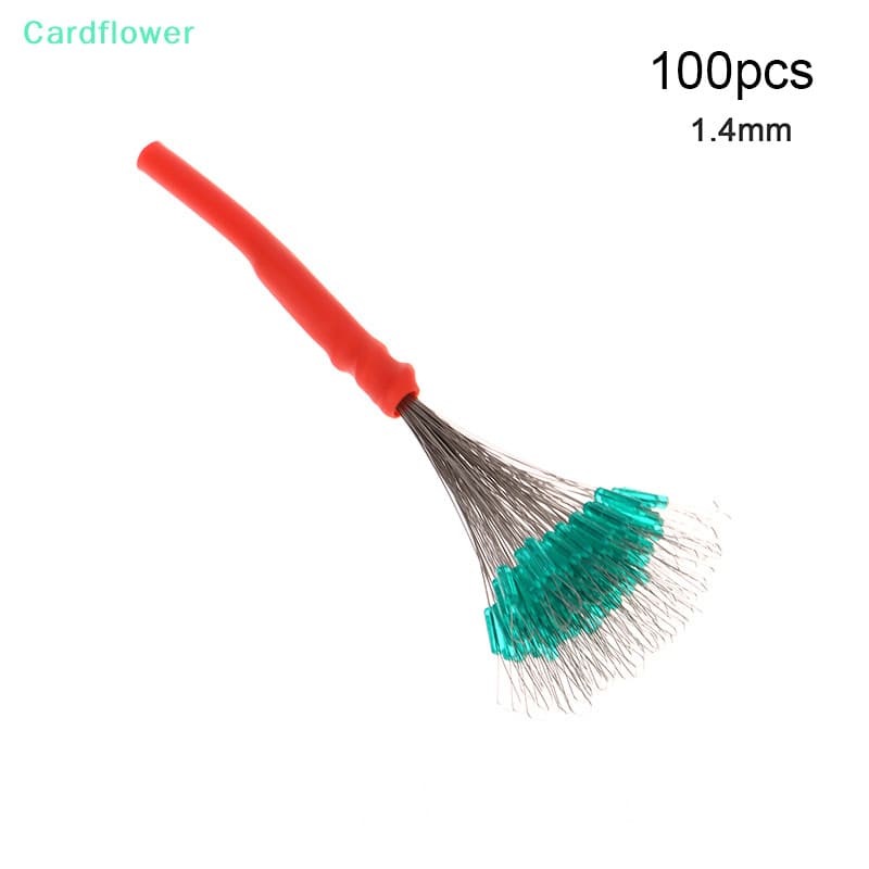 <Cardflower> 100 ชิ้น S/SS/SSS/M/L/LL Anti-wrap Beans Float ตกปลา Bobber ซิลิโคน Stopper Space Bean Connector สายตกปลา Tackle บนขาย รูปที่ 5
