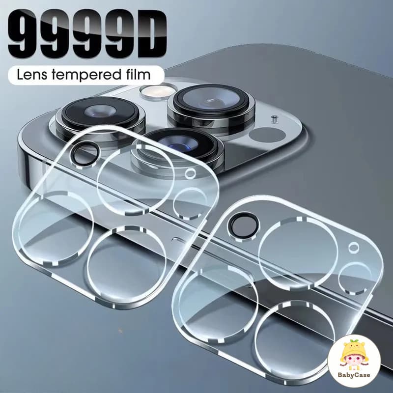 ฟิล์มเลนส์ต่อต้านรอยขีดข่วน iPhone 11 15 12 13 16 14 Pro Max 7Plus 8Plus XR 7 8 14 15 16 Plus X Xs Max SE 2020 รูปที่ 1