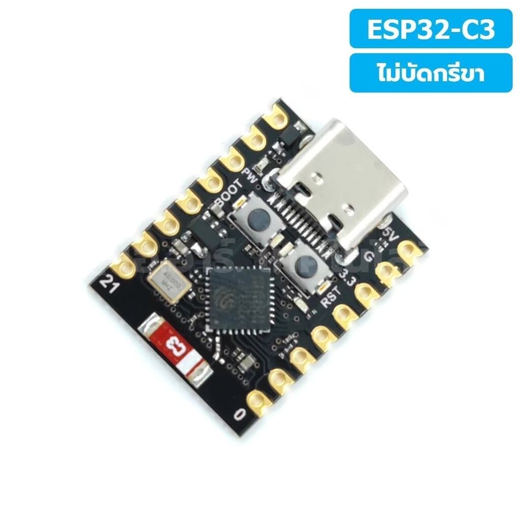 CB020 บอร์ด ESP32-C3 แบบไม่บัดกรีขา ESP32 Super Mini Wifi Bluetooth board ESP-32 รูปที่ 6