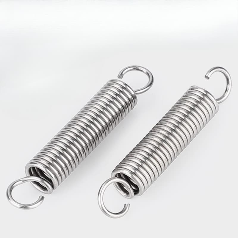 304 สแตนเลส, สปริงแรงดึง, สปริงแรงดึงพร้อมตะขอ (WD1mm/1.2mm/1.5mm/2mm/3mm * OD6mm-20mm * L20mm-300mm) สินค้าทั้งหมดในสต็อก สปริงแรงดึง รูปที่ 2