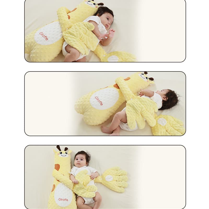 Aoduoyaya หมอนตุ๊กตาตบกล่อมนอน หมอนกันสะดุ้ง ป้องกันการสะดุ้งตื่น ตัวช่วยแม่ๆกล่อมลูกนอน รูปที่ 7