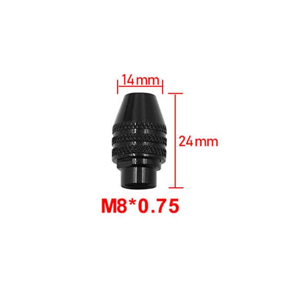หัวจับดอกสว่านขนาดเล็ก 0 . 3-3 . 2 มม M8X0 . 75 รูปที่ 7