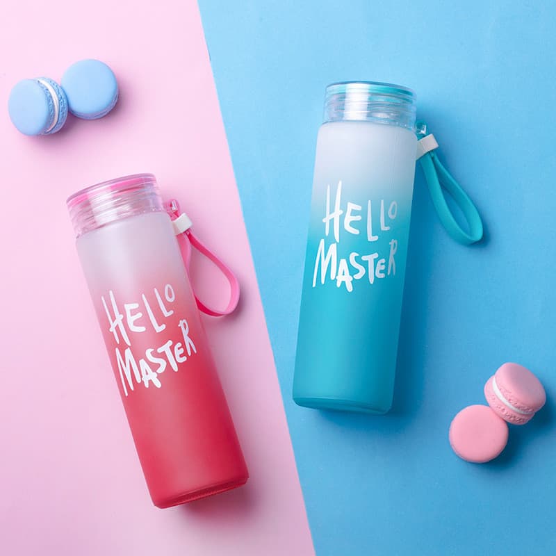 ทำจากวัสดุPET/ กระบอกน้ำพลาสติก กระบอกน้ำดื่มBOTTLEแบบหนา 480ml รูปที่ 4