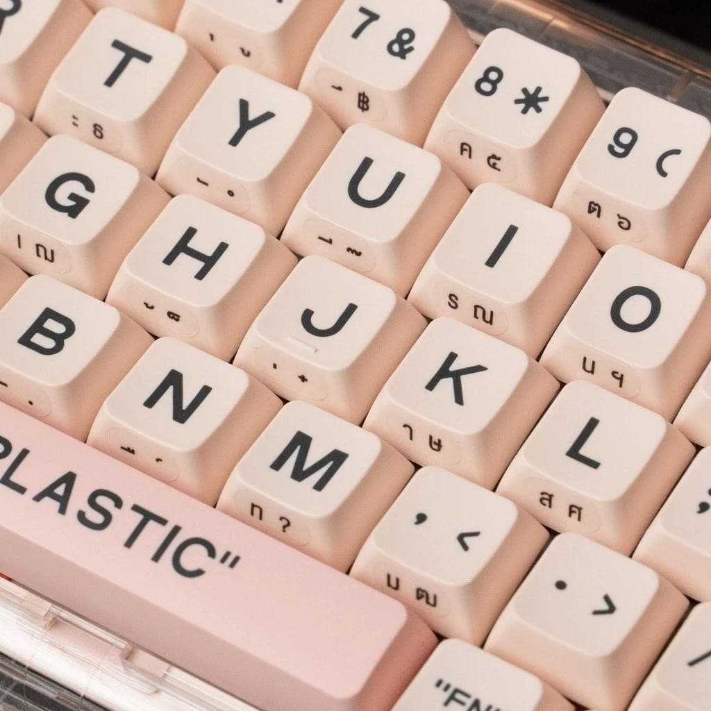 THสติกเกอร์ภาษาไทย สติกเกอร์คีย์บอร์ดภาษาไทย Sticker Keyborad Thai / English สำหรับติดคีย์บอร์ด สติกเกอร์คีย์บอร์ด รูปที่ 9