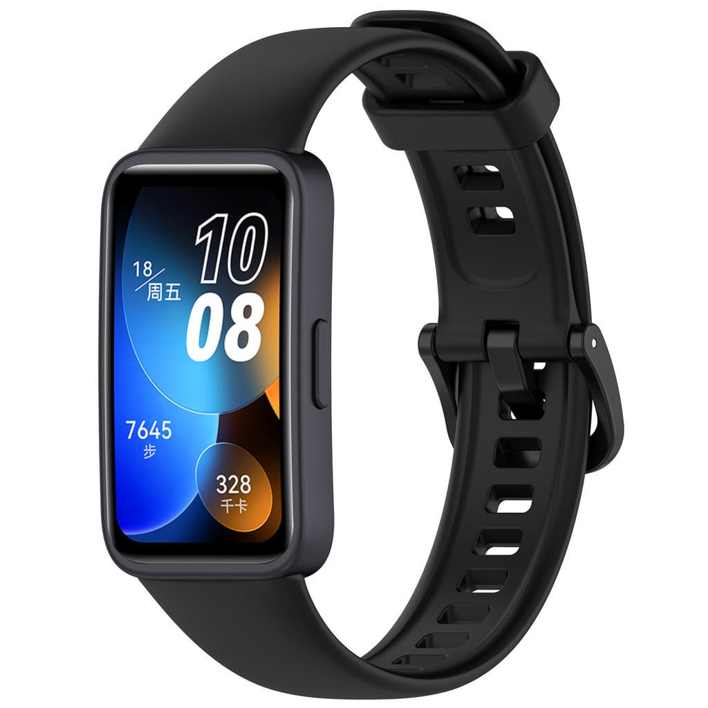 สายนาฬิกาข้อมือซิลิโคน แบบนิ่ม สําหรับ Huawei band 10 9 8 รูปที่ 8